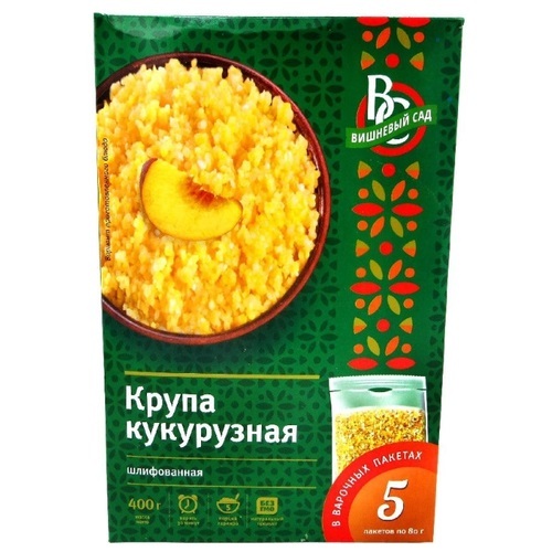 Кукурузная каша с вишней