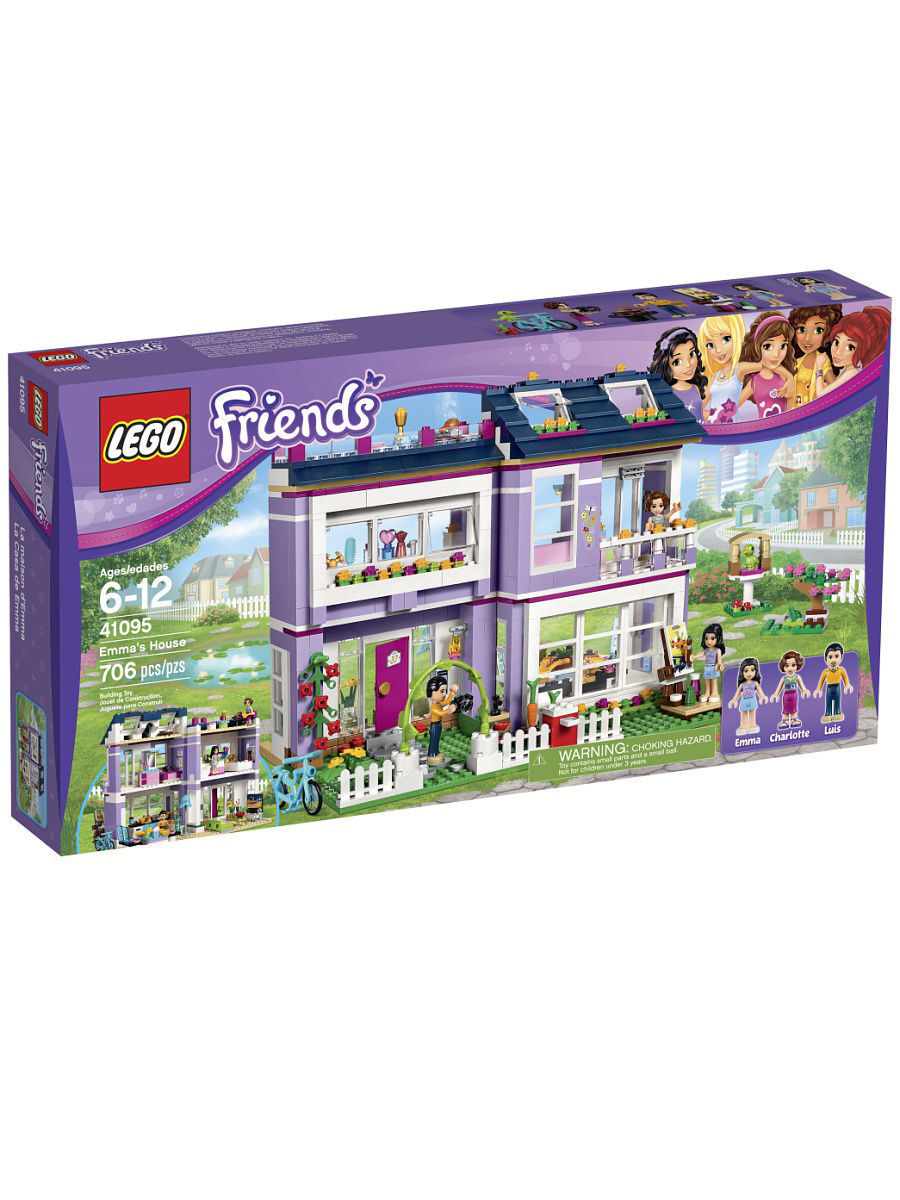 Блочный конструктор LEGO Friends Дом Эммы (41095)