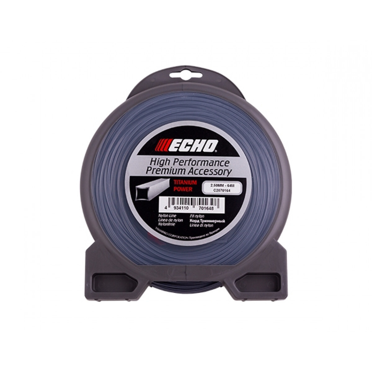 Корды echo. Titanium Power, c2070165. Леска Echo c2070165 3 мм 44 м.