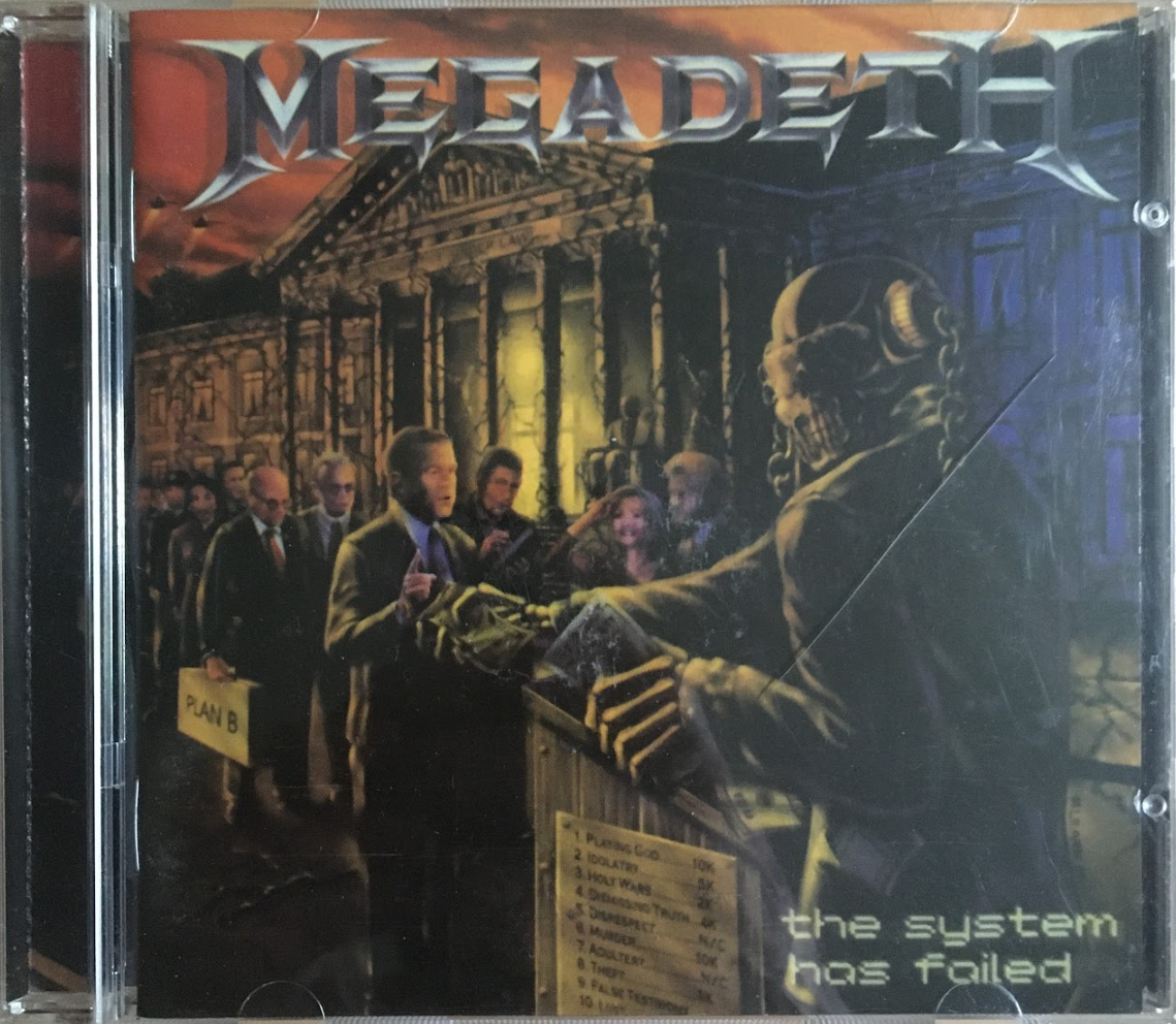 The system has failed. Megadeth "System has failed". Megadeth the System has failed обложка. 2004 - The System has failed. Megadeth the System has failed буклет.