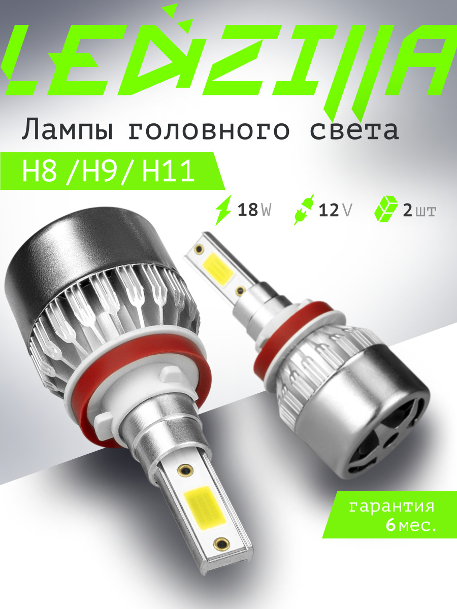 Автолампы с цоколем h11