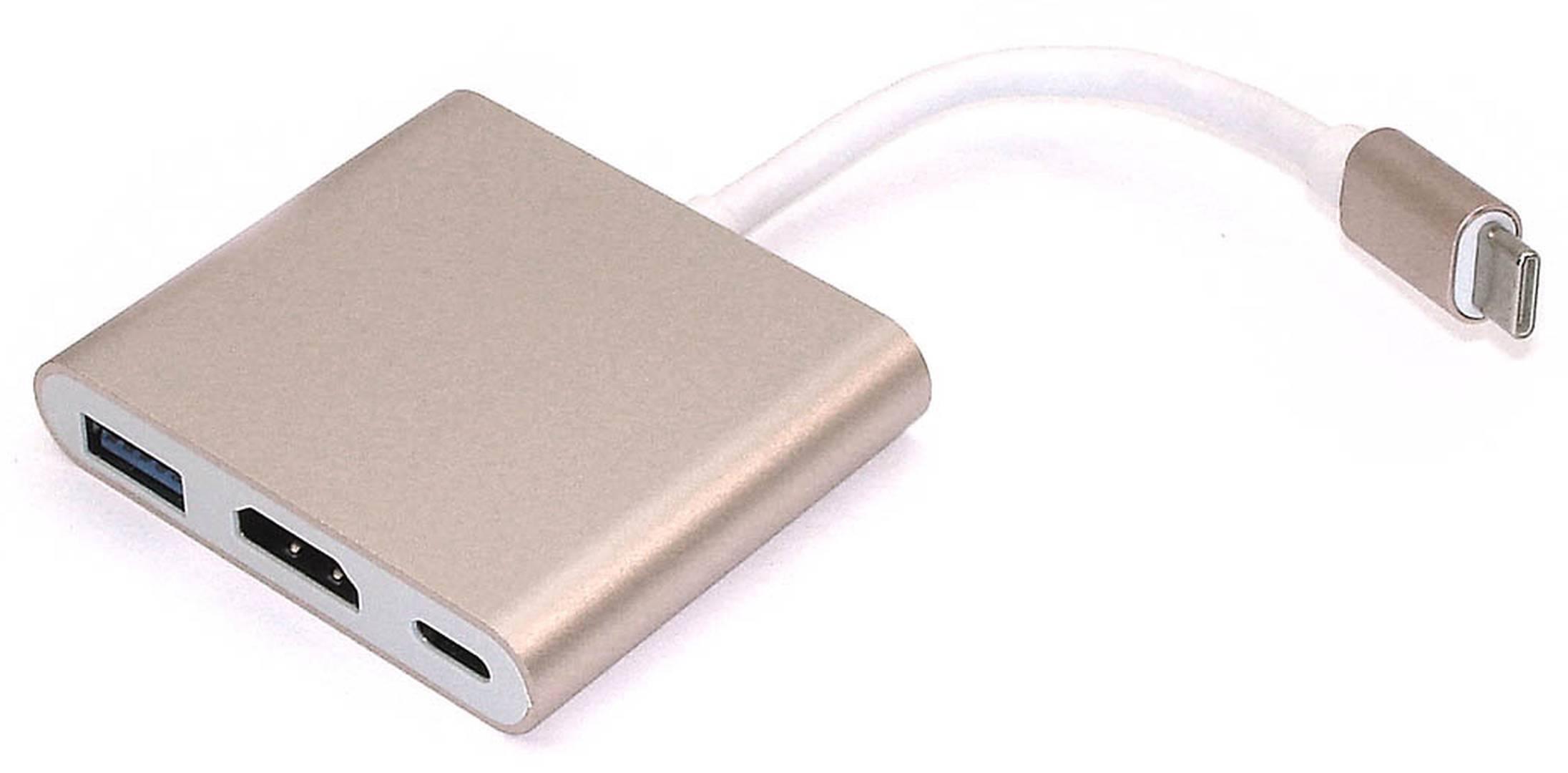 Разветвитель type c hdmi usb 3.0