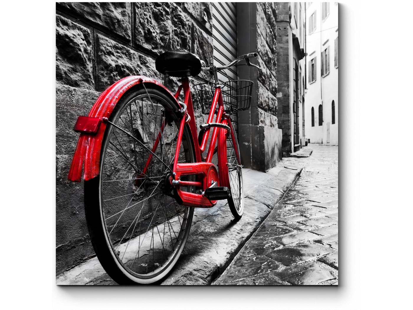 Красный велосипед