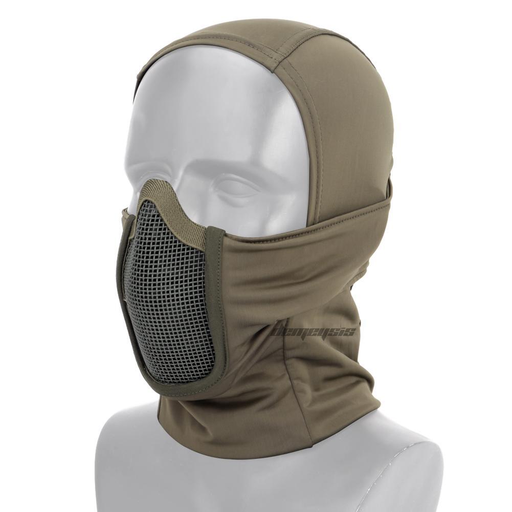 Маска защитная WOSPORT Shadow Fighter Mask BK (ma-113-BK)