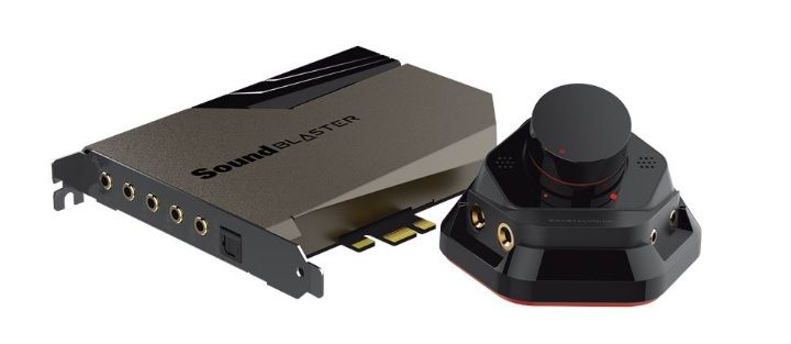 Звуковая карта Creative Sound Blaster AE-7, чипсет Sound Core3D, интерфейс PCI-E, звуковая схема 5.