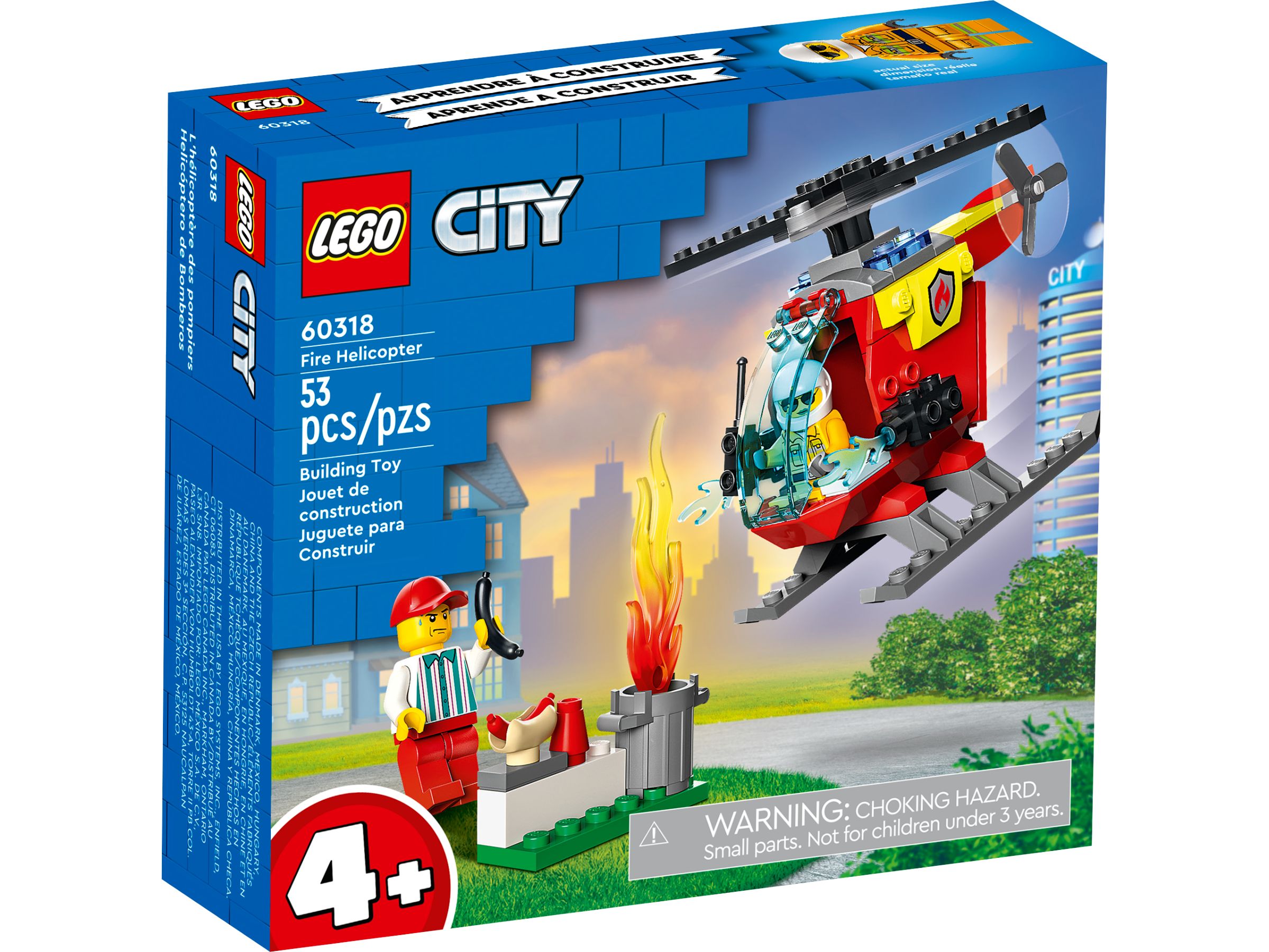 LEGO 60243 - Погоня на полицейском вертолёте