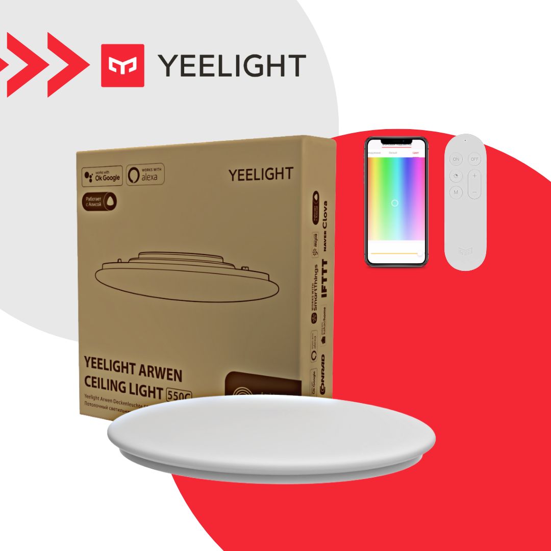 Yeelight arwen ceiling light 550c. Xiaomi Yeelight Arwen Ceiling Light 550s. Yeelight.