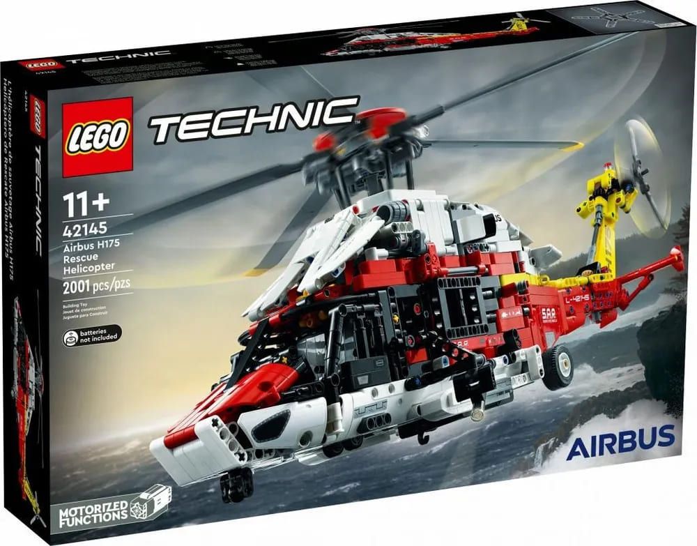 LEGO Technic 42145 Airbus H175 Rescue Helicopter OZON 718278137