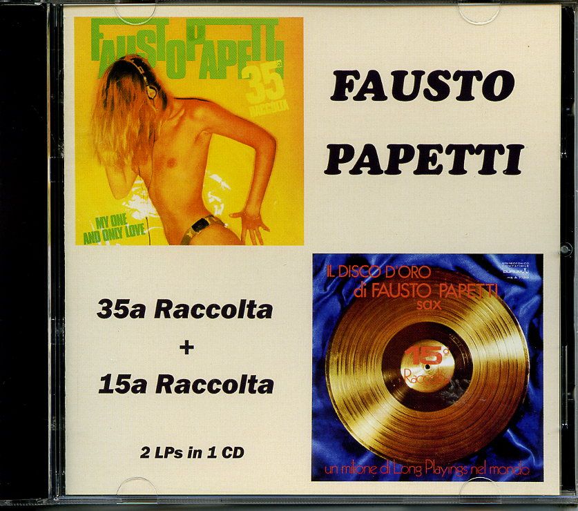 Fausto Papetti (2 in 1) - 35a raccolta +15a raccolta,1982/72 г