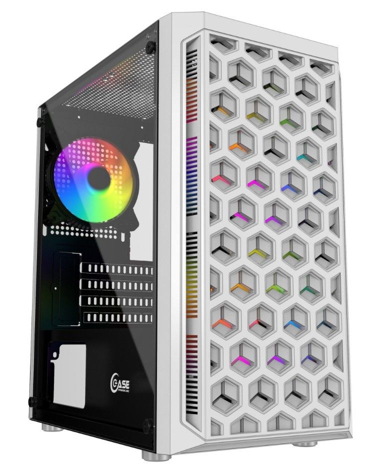 MainPC Системный блок Gaming 20105194 (Intel Core i7-12700F, RAM 32 ГБ, SSD 480 ГБ, HDD 2000 ГБ, NVIDIA GeForce RTX 3060 (12 Гб), Windows 11 Pro), белый