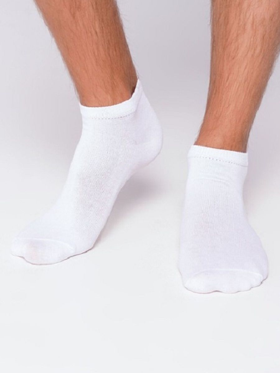 Белые носки мужские