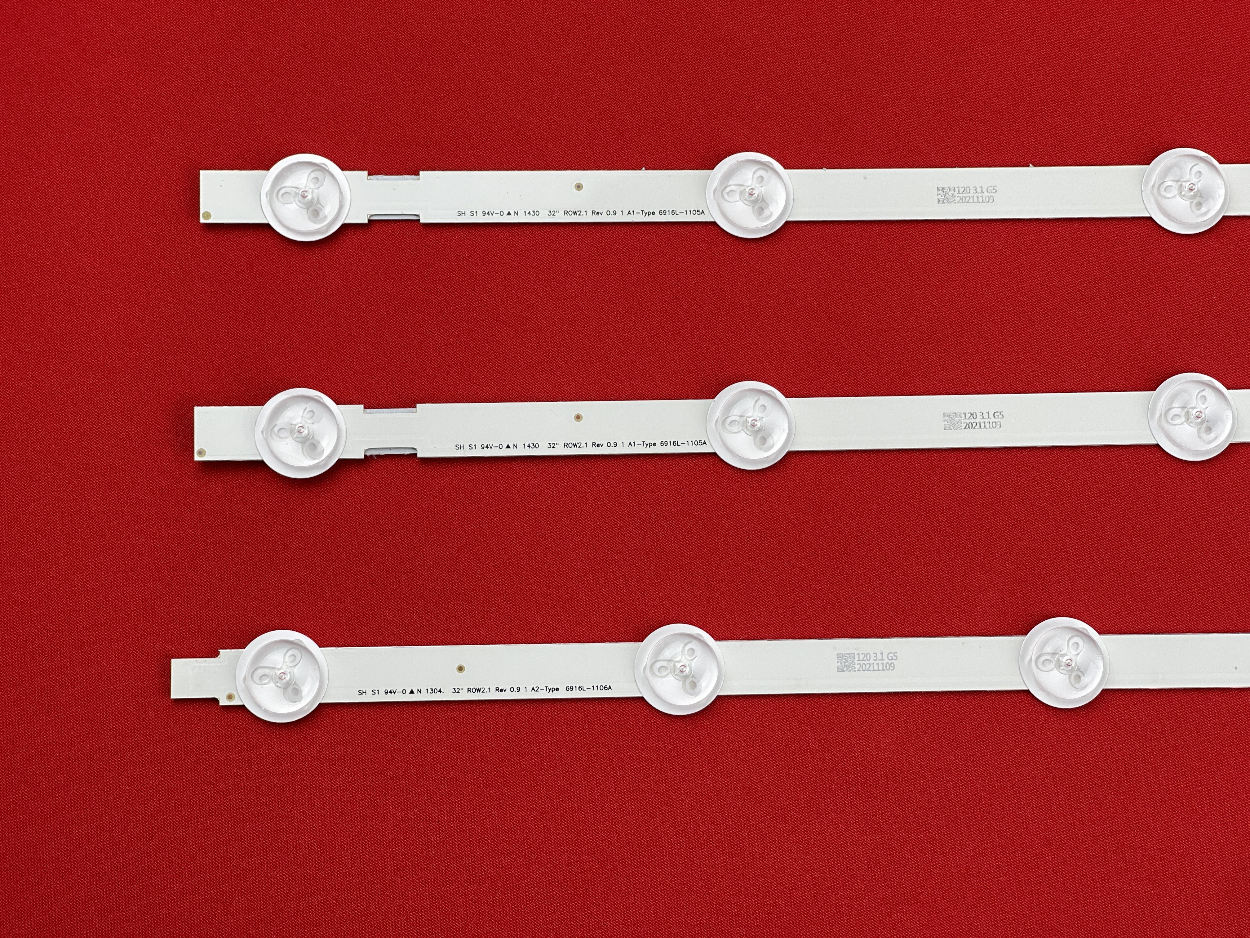 Подсветка для LG 32LN540V 32LN541U 32LA620V 32LA615V 32LN570V 32LA621V 32LN542V 32LN541V 32LN570R 32LN575U 32LN575V 32LN548C 32LN540B 32LN5130; 32 ROW2.1 (7-8-7 LED)