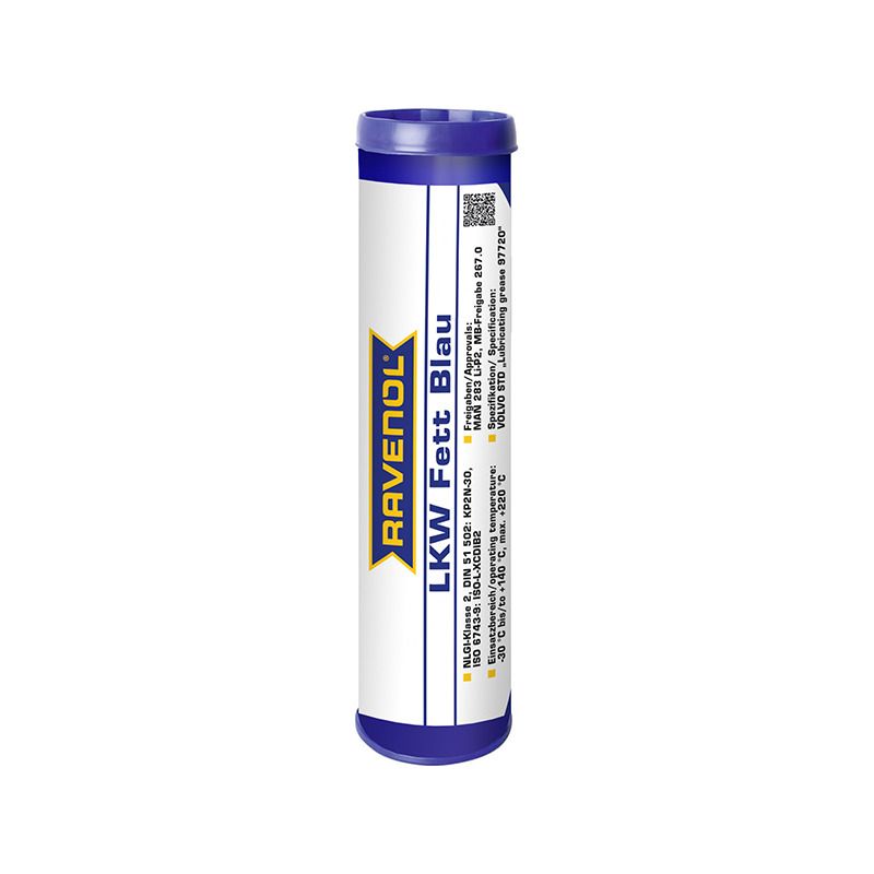 Смазка RAVENOL LKW Fett Blau ( 0,4кг) new - купить в интернет-магазине OZON  по выгодной цене (160422950)