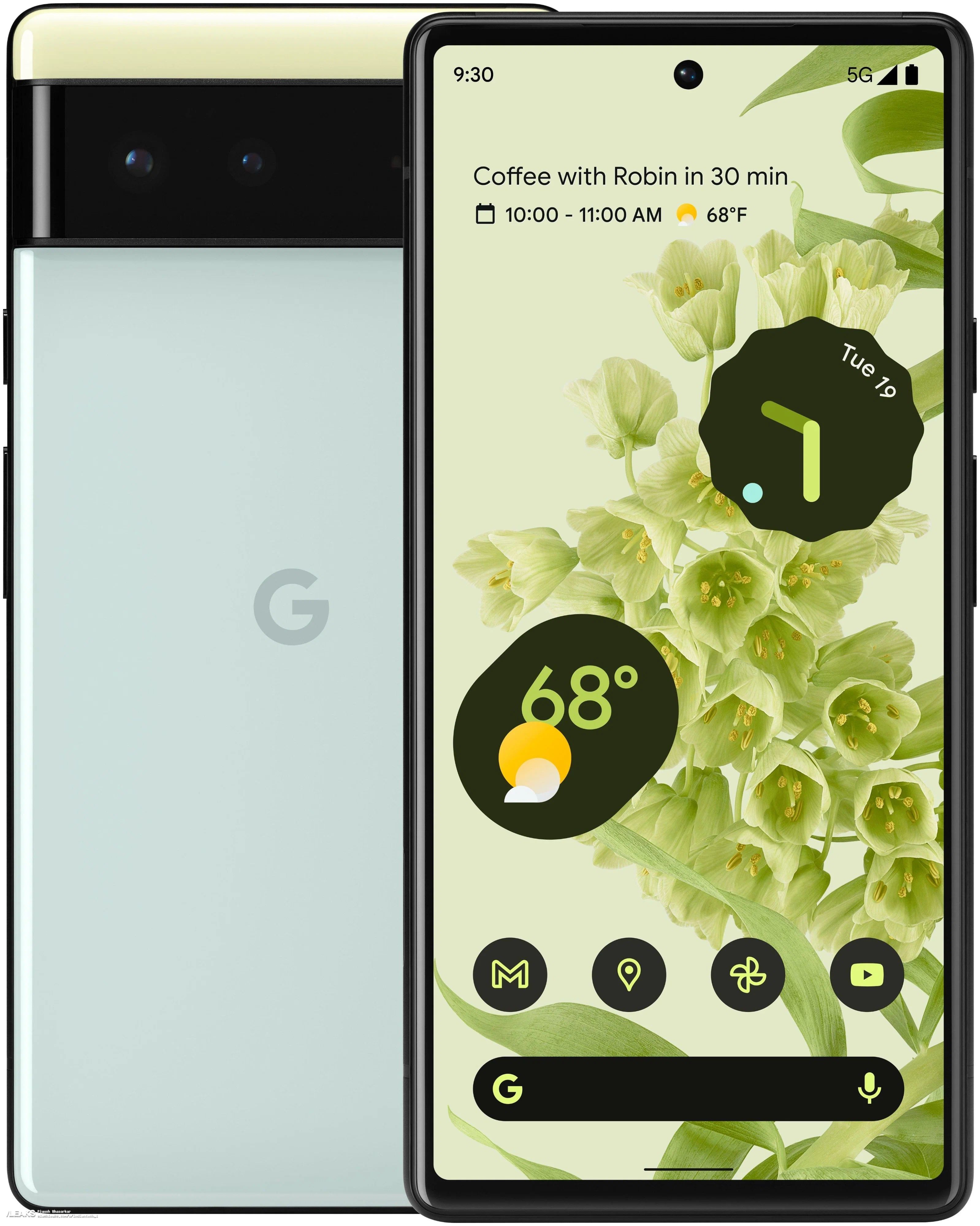 GoogleСмартфонPixel6US8/128ГБ,зеленый