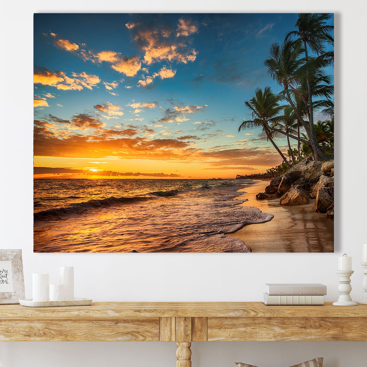 Картина для интерьера Добродаров 52х66 Закат у моря К0213 - купить по  низкой цене в интернет-магазине OZON (756751930)
