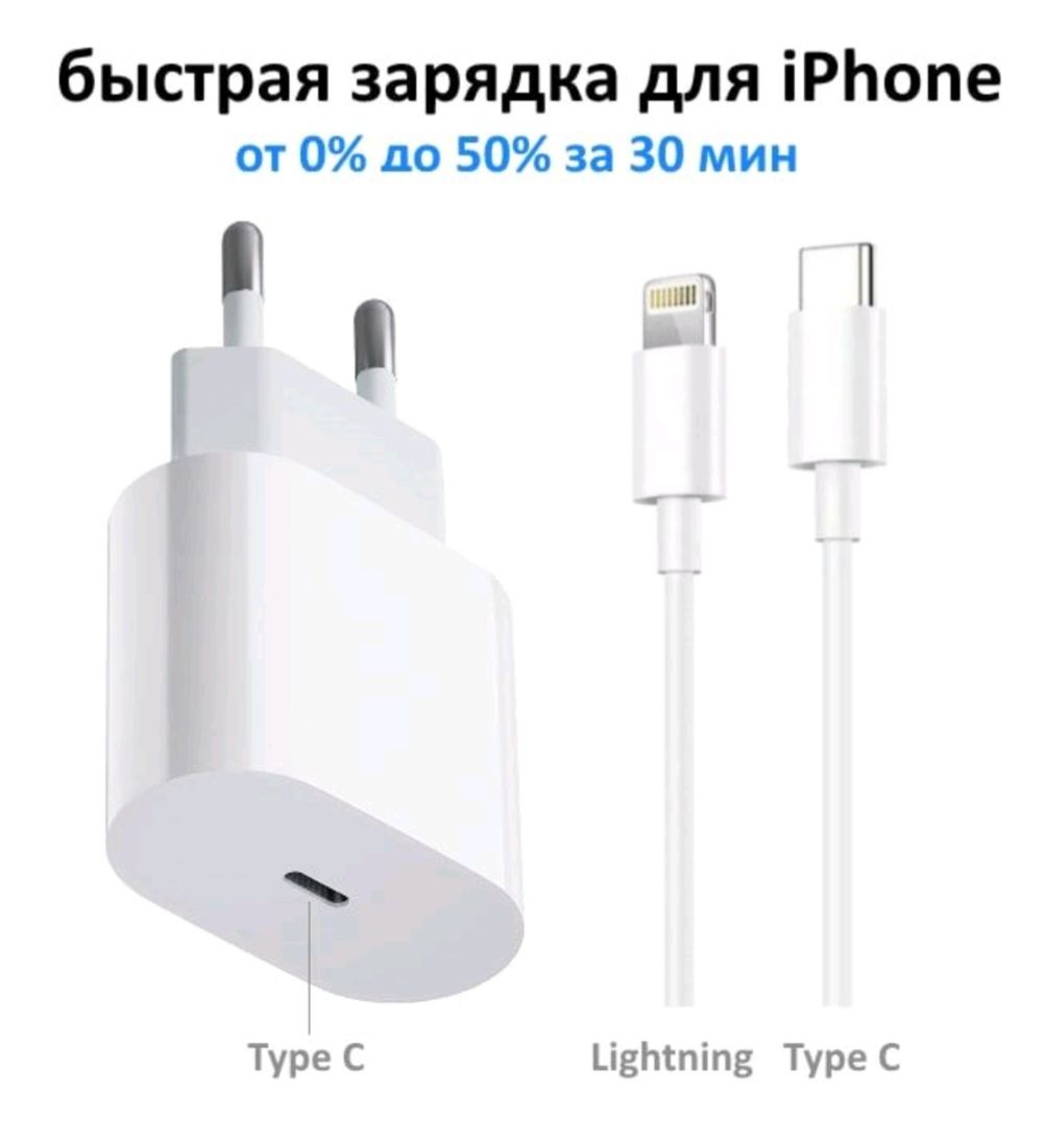 Зарядная станция для мобильных устройств Набор_USB Type-C, 20 Вт, USB  Type-C, Quick Charge 3.0 - купить по выгодной цене в интернет-магазине OZON  (763366020)