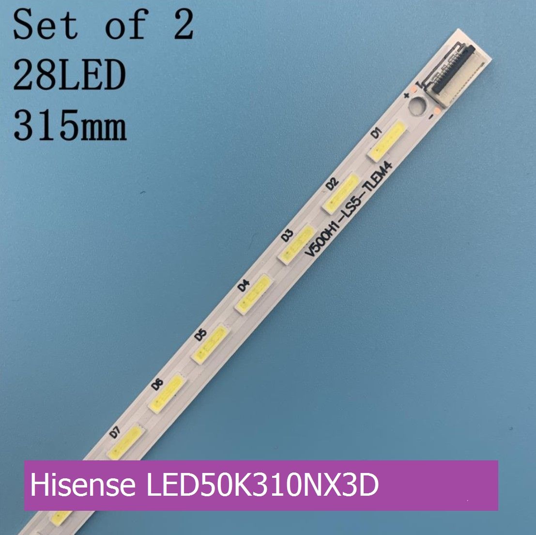 Подсветка для Hisense LED50K310NX3D
