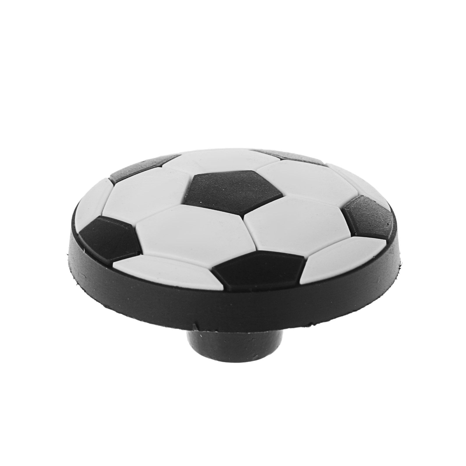 Ручка-кнопка frk006-r (футбольный мяч чёрный)