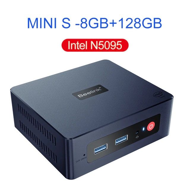 日本産 (新品)Beelink Mini PC, Mini S ミニPC ８GB SSD 256GB - htii