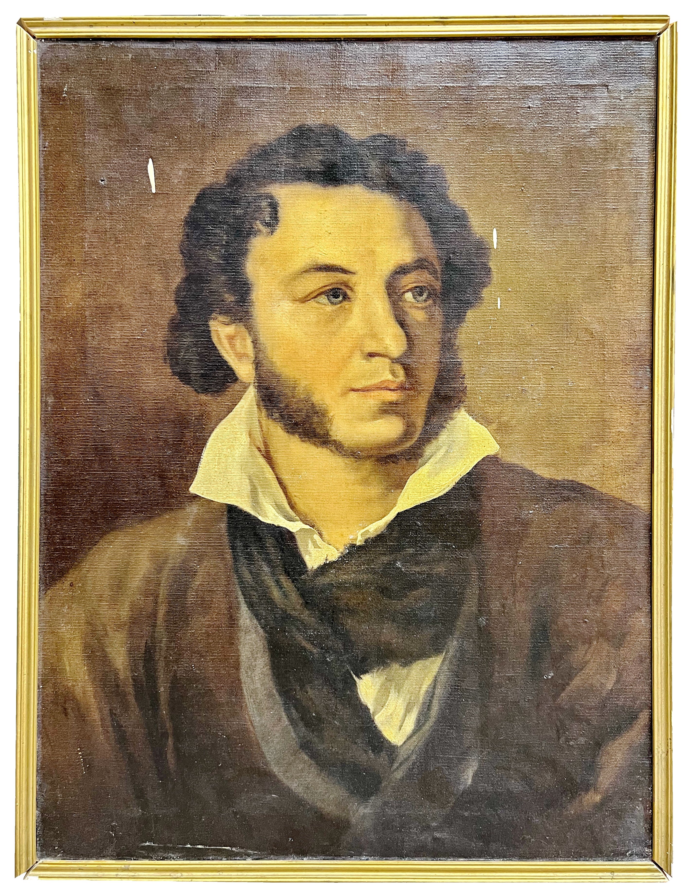 Прижизненный портрет пушкина