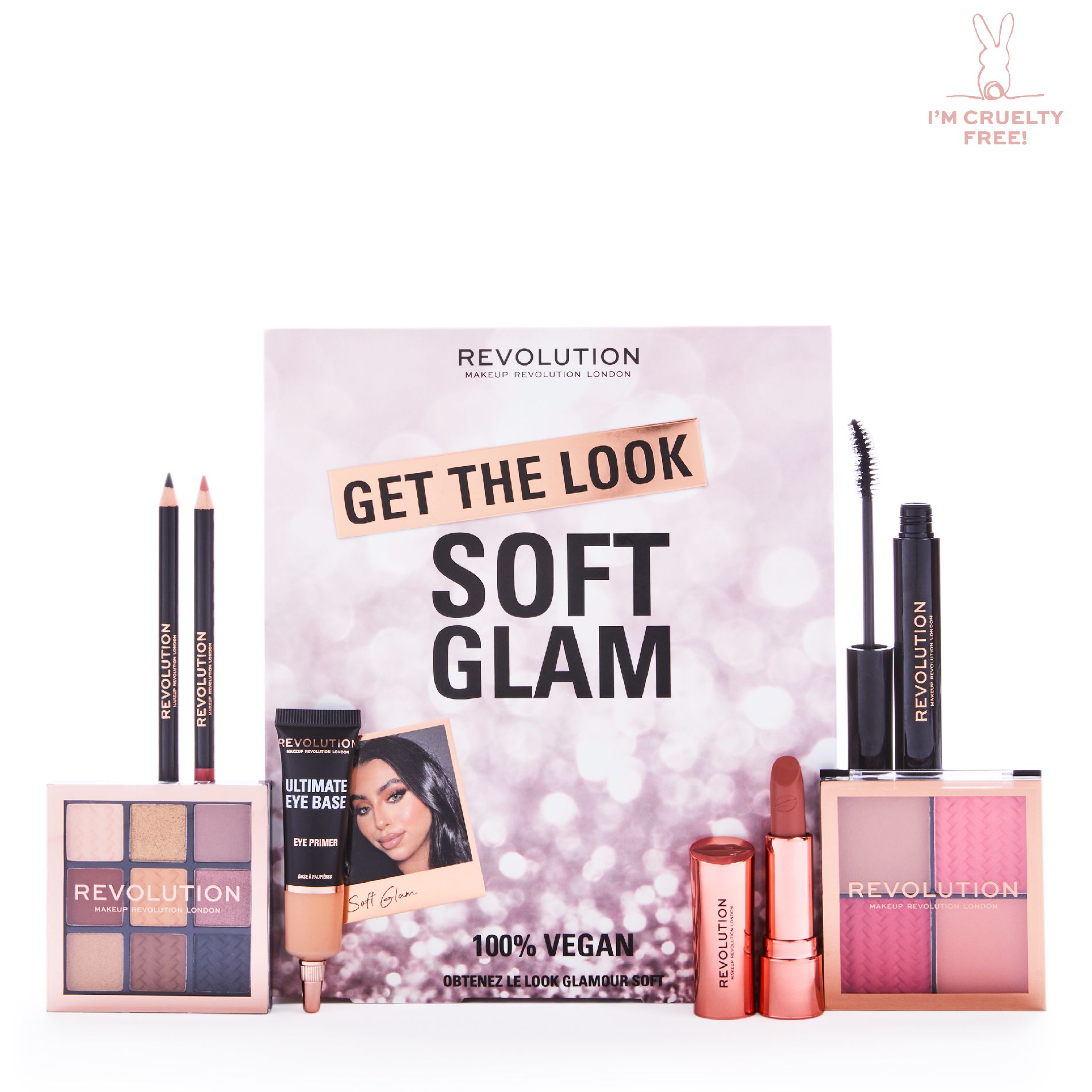 MAKEUP REVOLUTION Подарочный набор Get The Look: Soft Glam