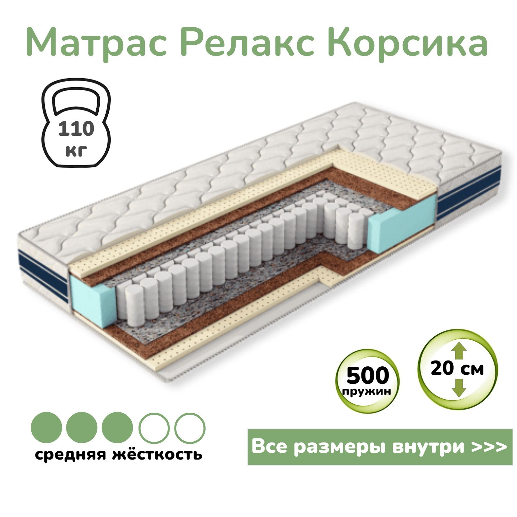 Матрас корсика релакс