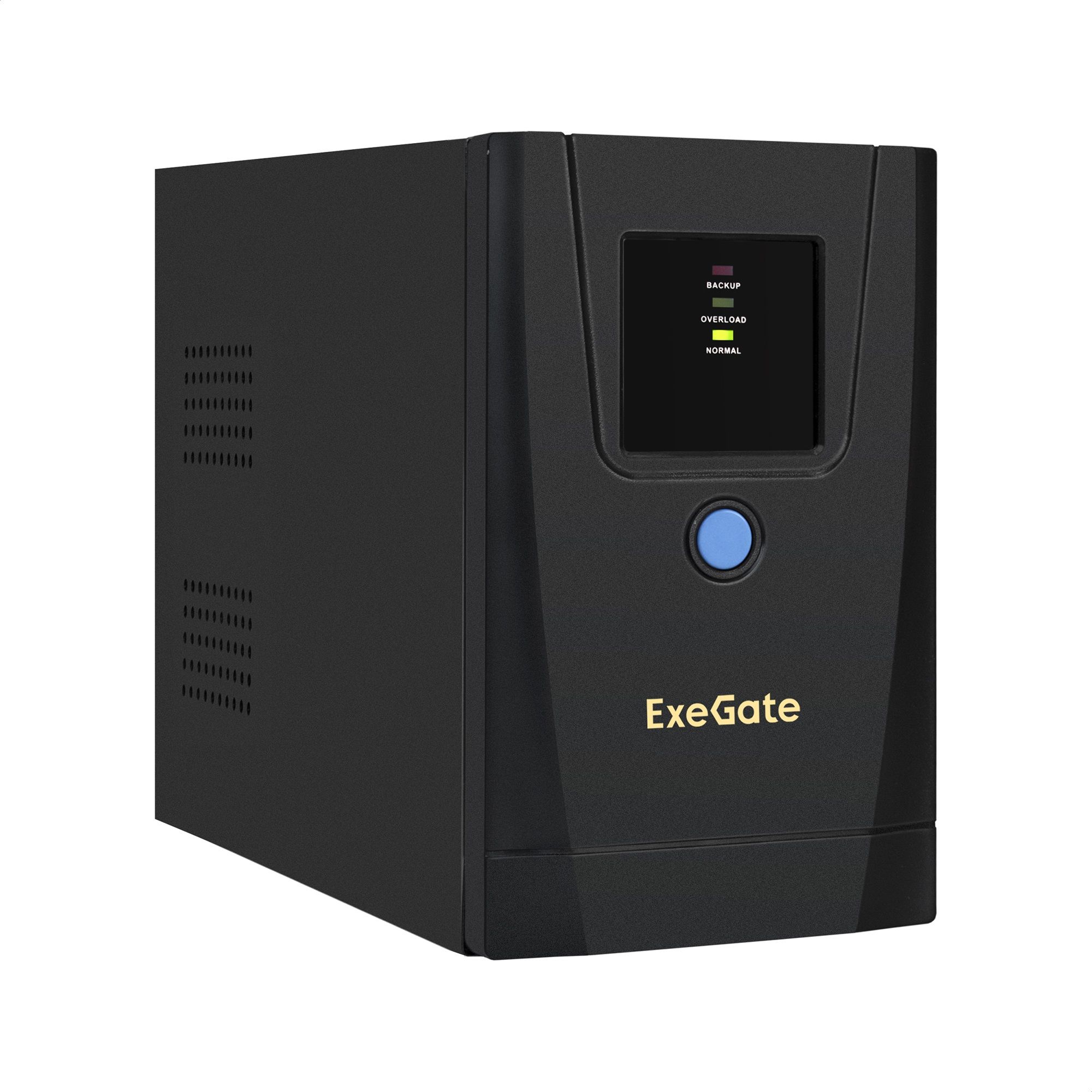 ИБП ExeGate SpecialPro UNB-650.LED.AVR.1SH.2C13.RJ.USB <650VA/360W, LED, AVR,1*Schuko+2*C13, RJ45/11,USB, металлический корпус, Black>