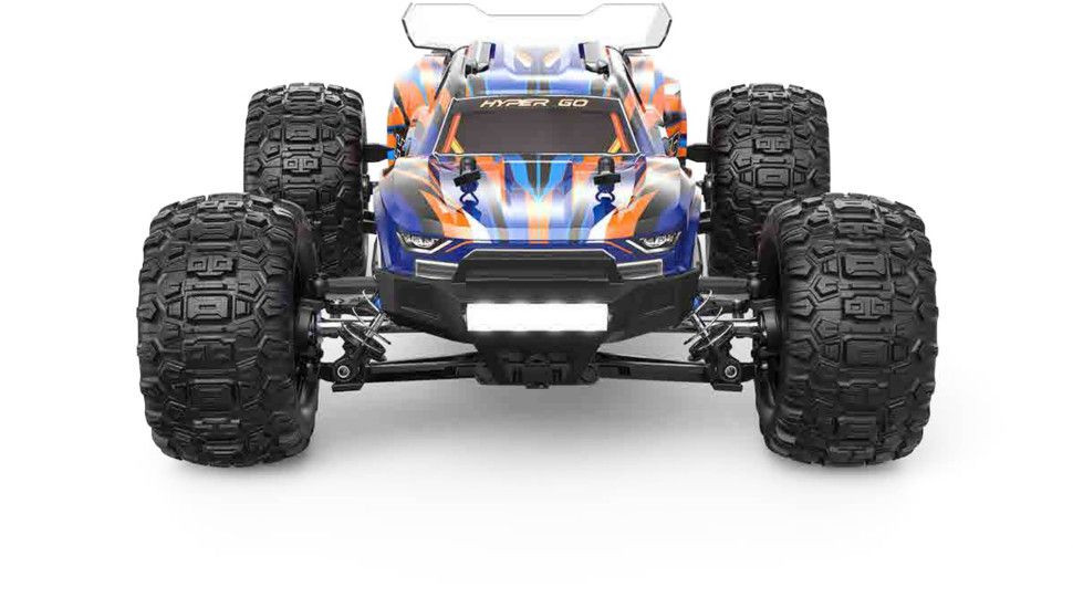 Радиоуправляемый джип MJX Hyper go 4wd led 1:16 2.4g - MJX-16108-Orange. MJX Hyper go 4wd led 1:16 2.4g радиоуправляемый.