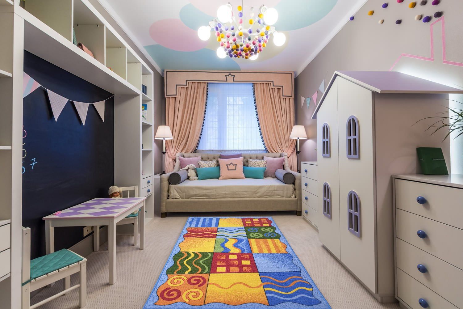 Детские комнаты интерьер