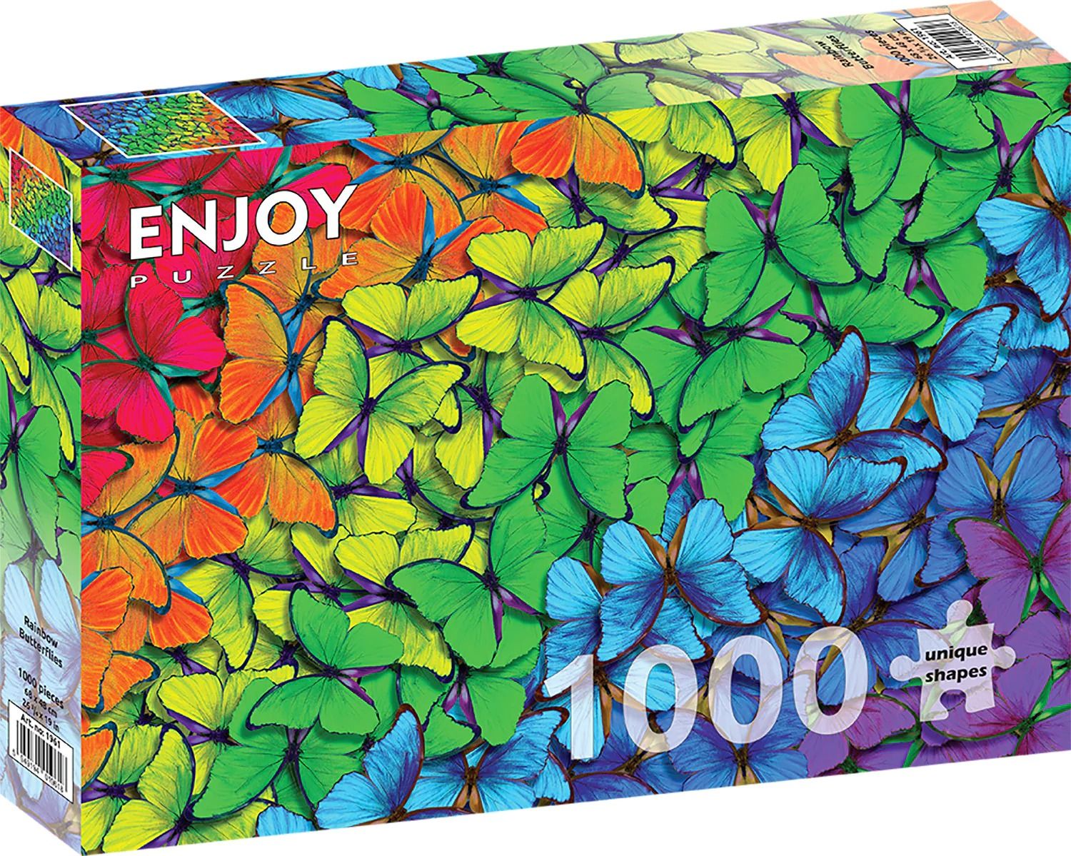 Натюрморт в цвете. Пазлы трава. Enjoy colors. Нью-йорк пазл 3000 деталей. Puzzle enjoy.