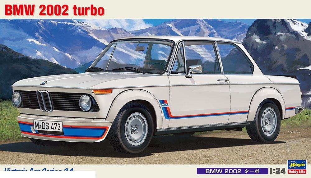 Сборная модель Hasegawa 21124 Автомобиль BMW 2002 turbo