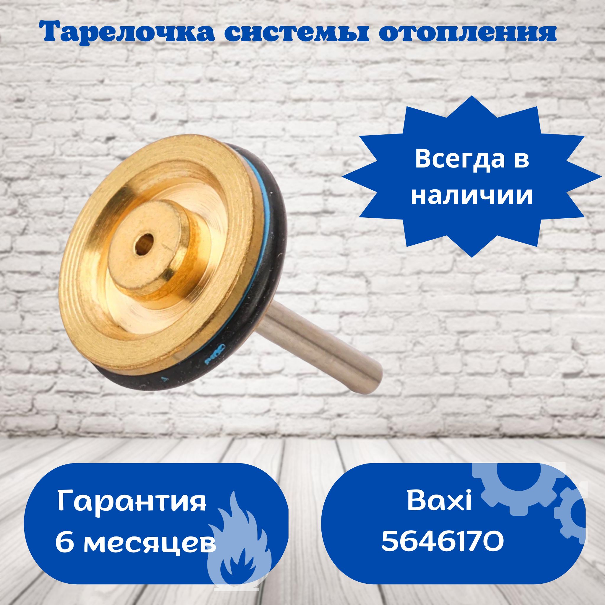 Тарелочка системы отопления в сборе Baxi 5646170