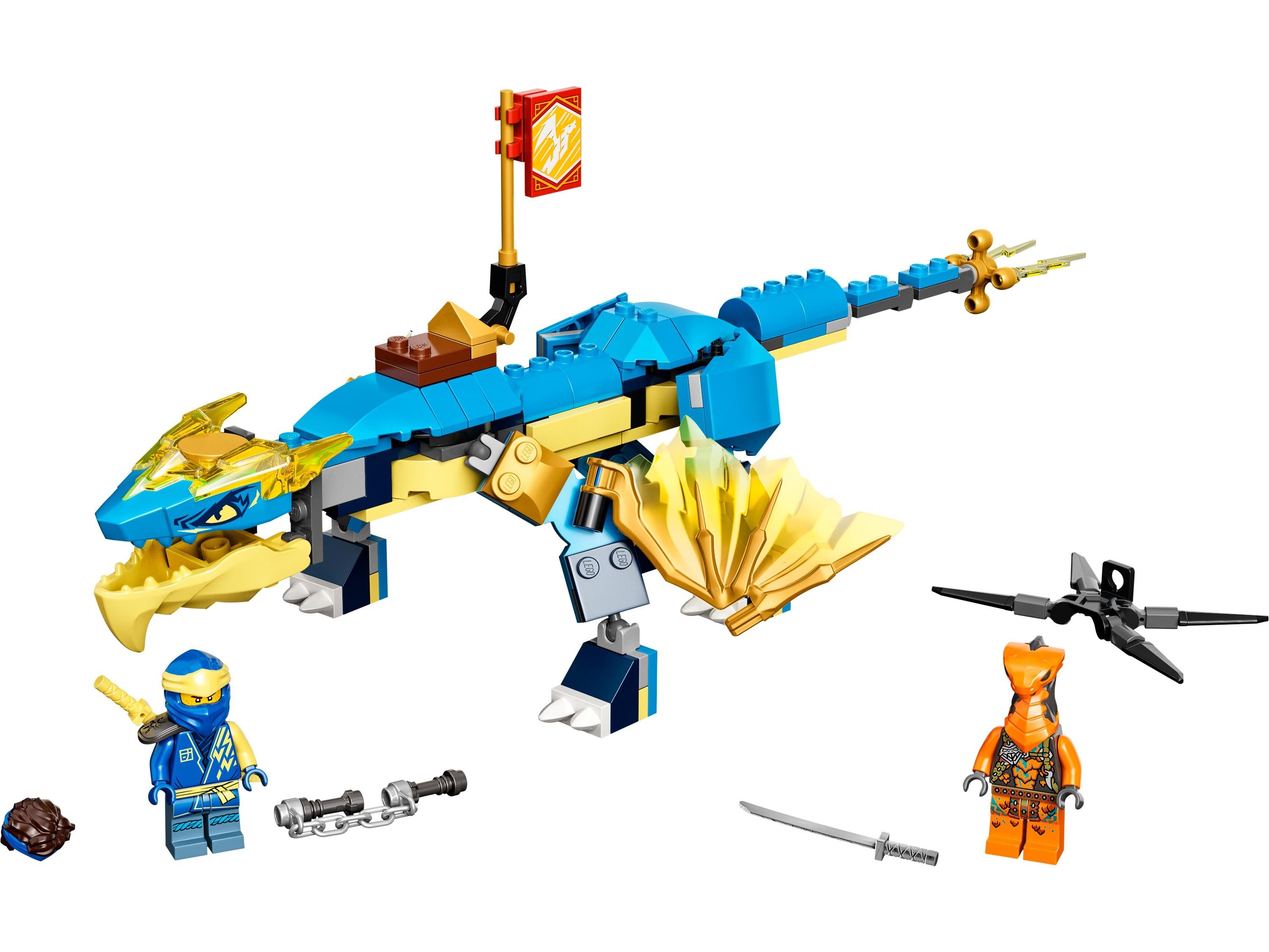 Ninjago lego blue dragon sale