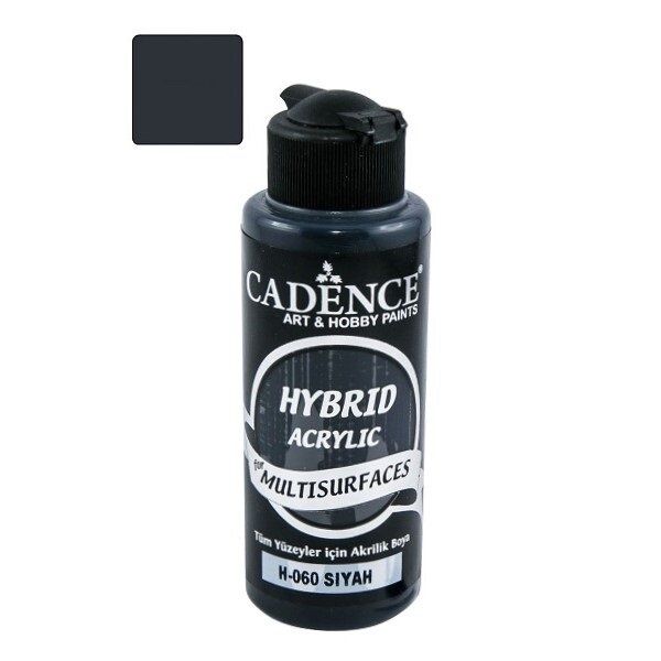 АкриловаякраскаCadenceHybridAcrylicPaint,120ml.BlackH-060