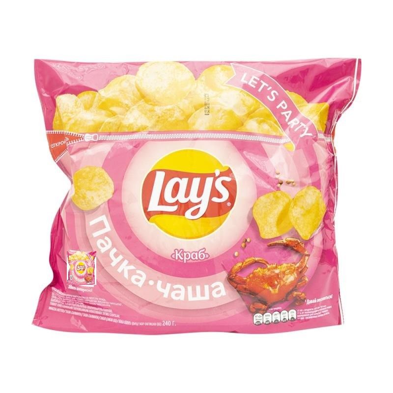 Чипсы Lays Пачка Чаша купить на OZON по низкой цене