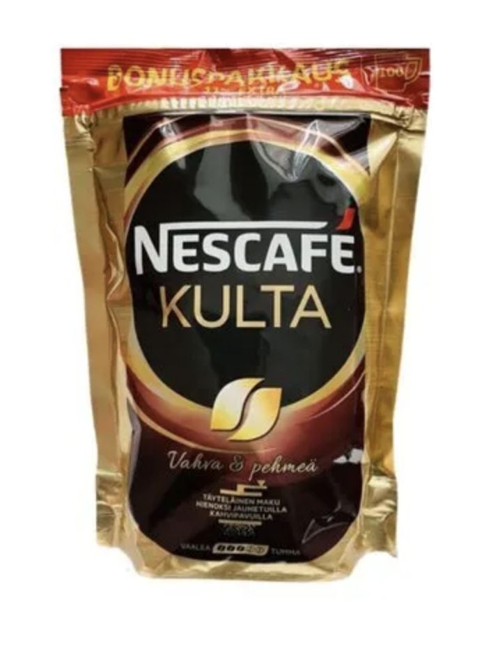 КоферастворимыйNescafeKulta180гр.финский(пакет)