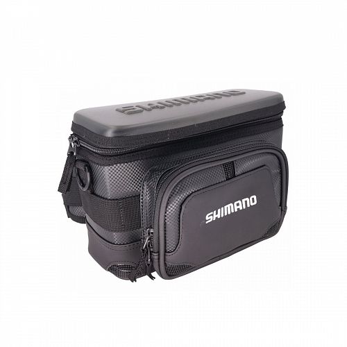 Коробка для приманок с ремнём, черная