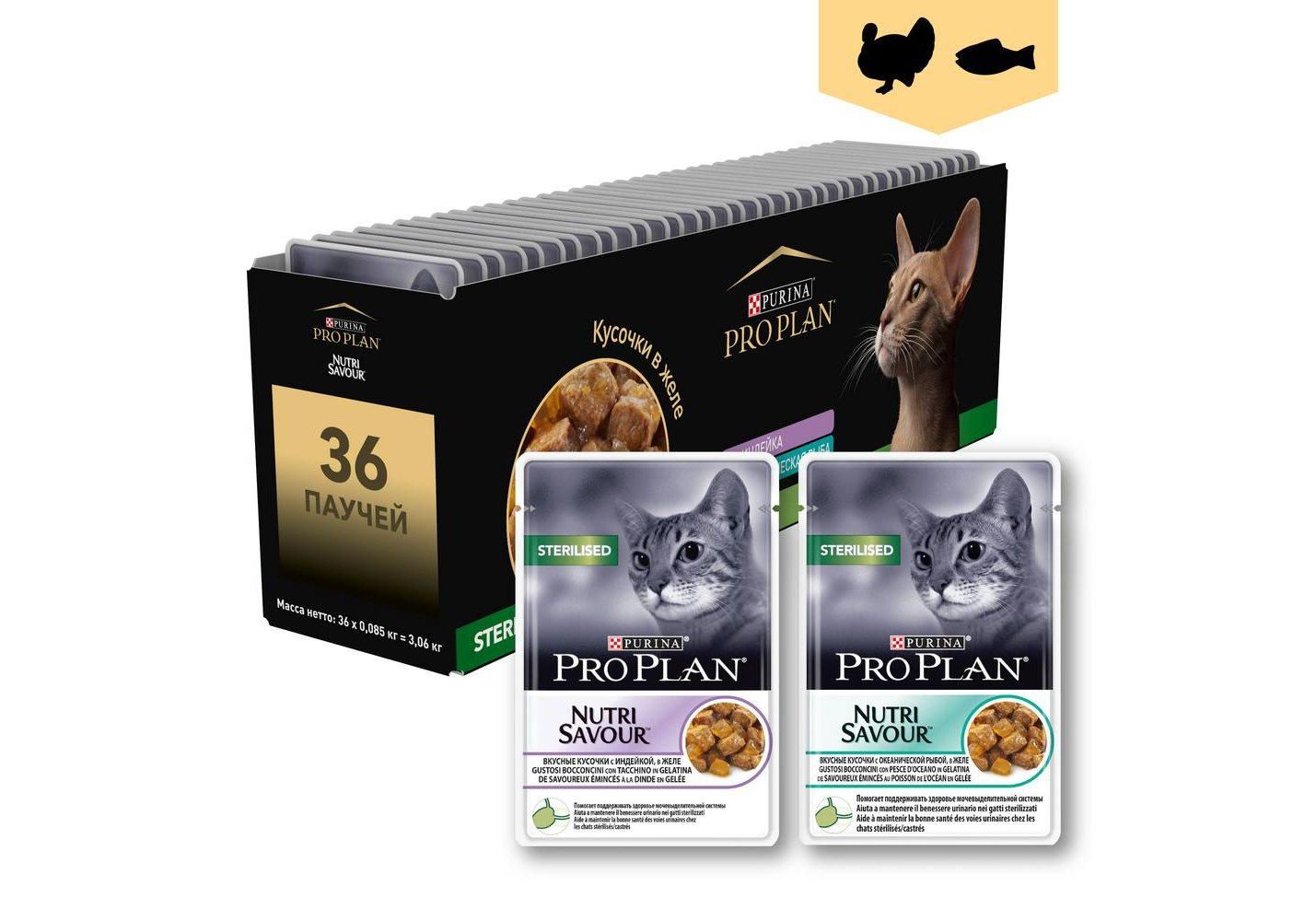 Purina Pro Plan Паучи Купить