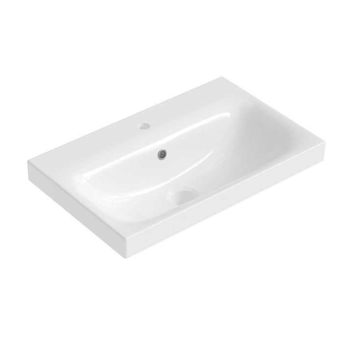 Фото товара на маркетплейсе ozon Раковина для ванной, на тумбу, 60 см, IDDIS, 3506000i28