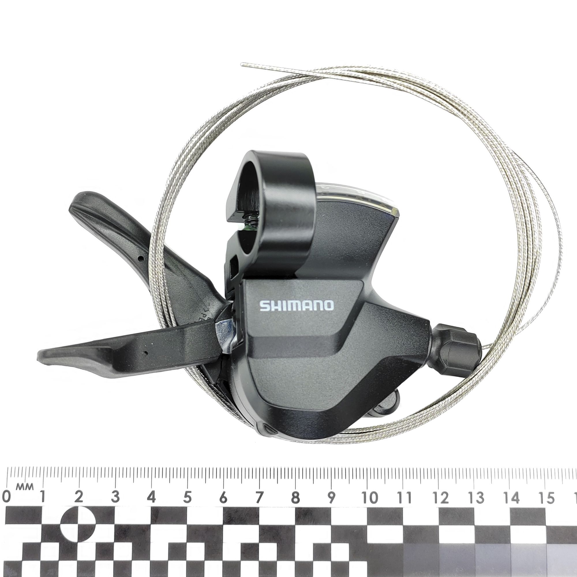 Shimano Шифтер (манетка) SL-M315, серия Altus, 8 скоростей, под правую руку, трос 205 см — Товары для велоспорта