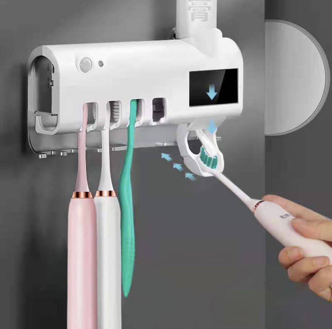 Дозатор для пасты и щеток Toothbrush