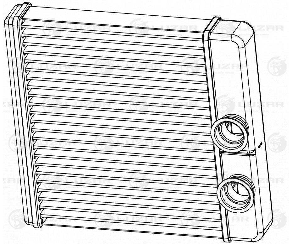 LuzarРадиаторотопителясалона,арт.LRh0194,1шт.