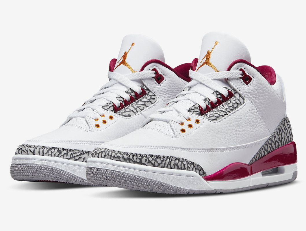 Air Jordan 3 Retro Cardinal Red