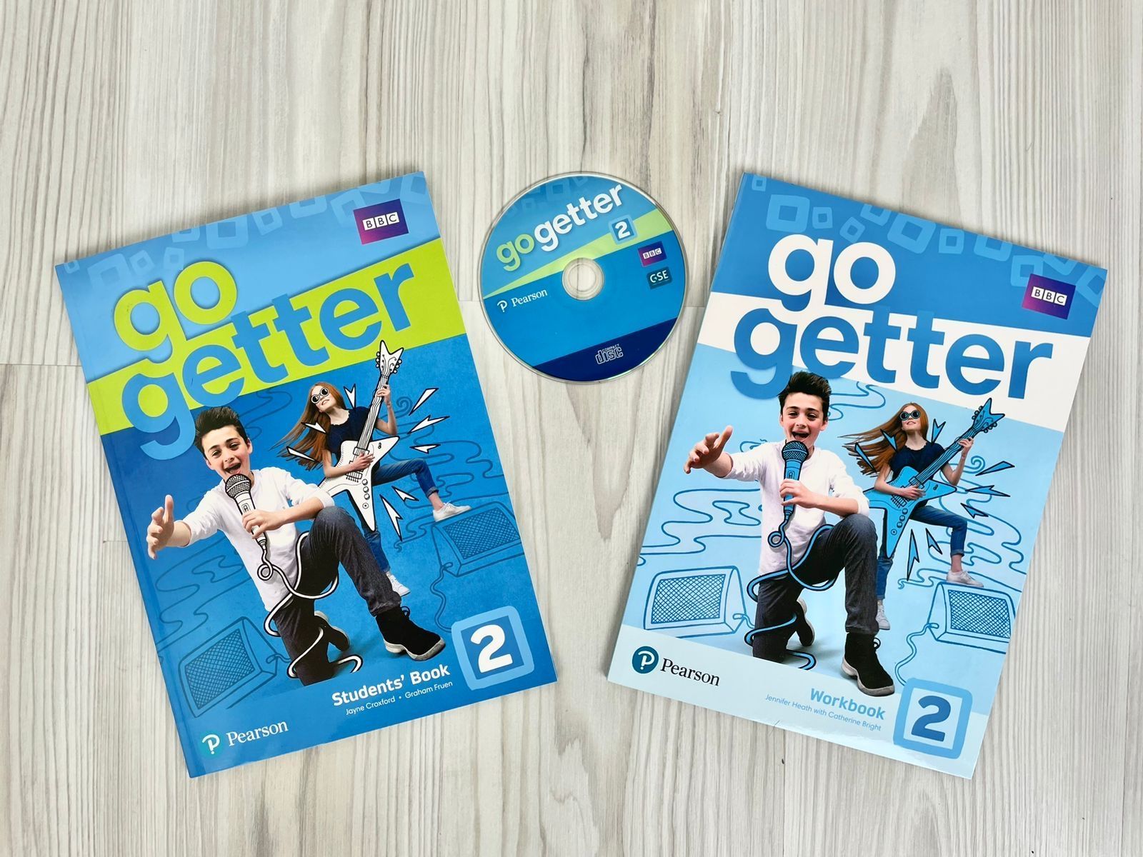 Go getter 2 (Комплект-Учебник+Рабочая Тетрадь+Диск) - купить с доставкой по  выгодным ценам в интернет-магазине OZON (898174803)