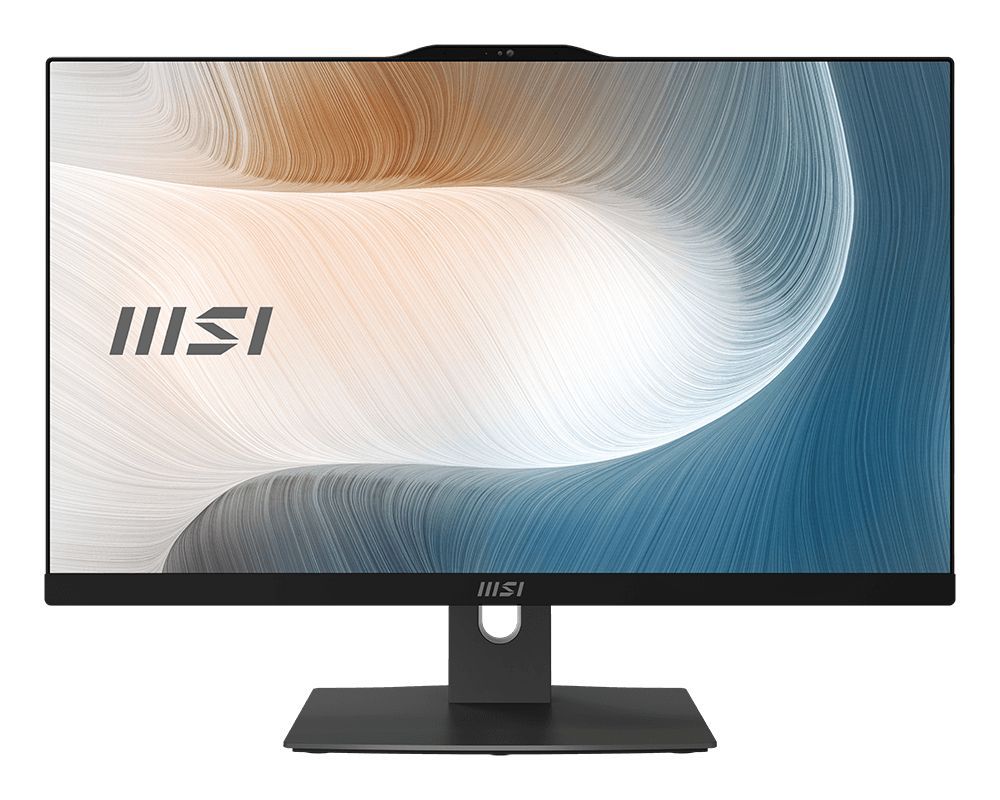 MSI 23.8" Моноблок Modern AM242P 12M-237XRU (Intel Core i5-1240P, RAM 16 ГБ, SSD 512 ГБ, Intel Iris Xe Graphics, Без ОС), 9S6-AE0711-841, черный, Русская раскладка