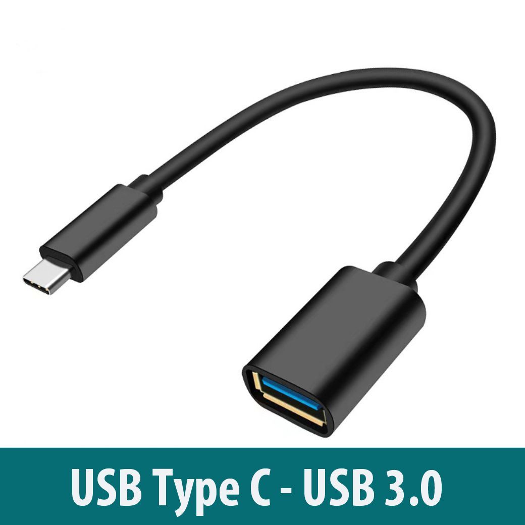 OTGпереходникUSBTypeC-USB3.0дляайфона/смартфона/ноутбука,AERCOM