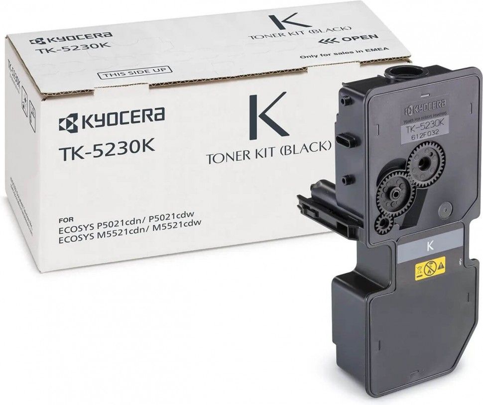 Картридж Kyocera TK-5230K (1T02R90NL0) для Kyocera P5021cdn/cdw, M5521cdn/cdw black (2600 стр.)