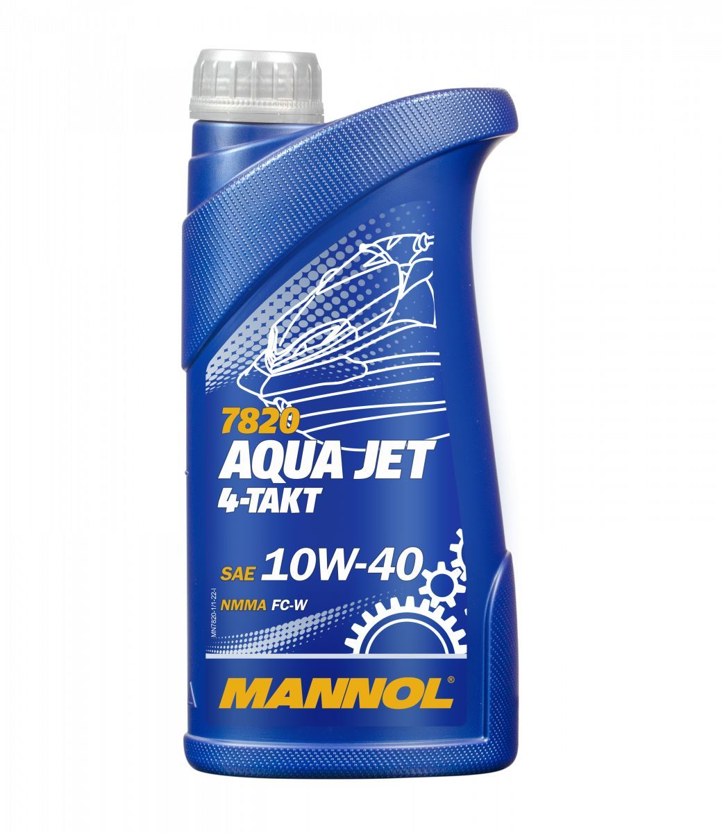 MANNOL 7820 4-takt aqua jet 10W-40 Масло моторное, Полусинтетическое, 1 л