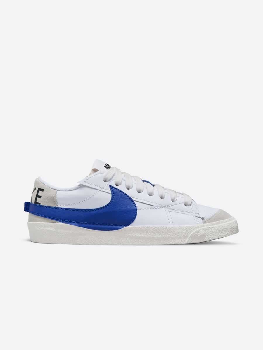 Nike blazer low leather white online