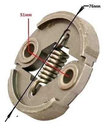 СцеплениедляБензотриммеровМотокос33-52см.куб
